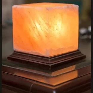 Himalayan Salt Lamp — Cube