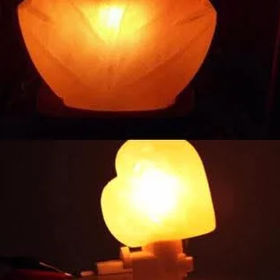 Himalayan Salt Night Light — Heart