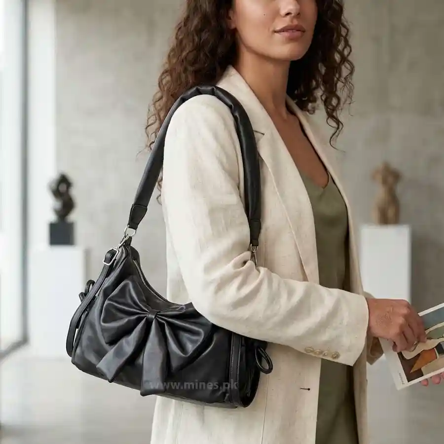 MINES — Aura Bow Handbag