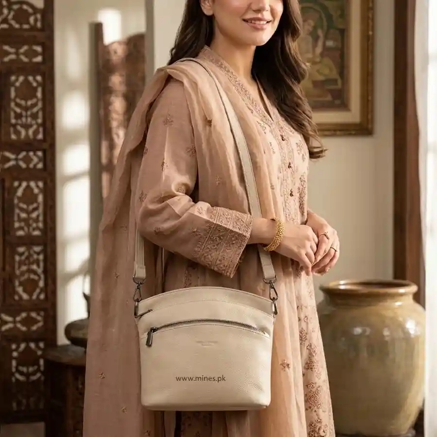 MINES — Madlene Blaze leather Handbag