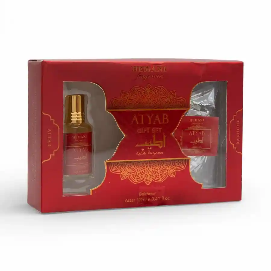 Hemani — Atyab Bakhoor & Attar Gift Set