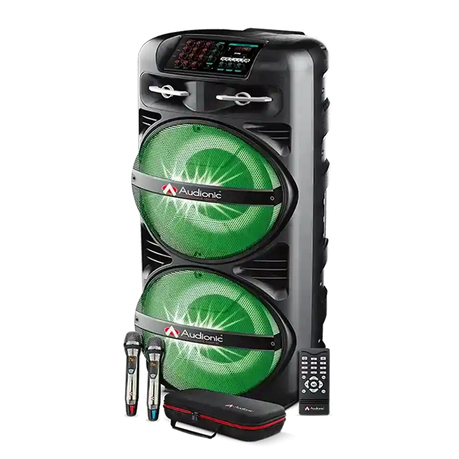 Audionic — MEHFIL MH-5050 15"x2 TOWER 5TH GENERATION (WITH UHF MIC)