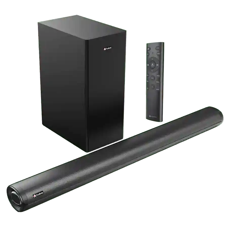 Audionic — Elite 1200 Sound Bar with Wireless Woofer 2.1 Multimedia Speaker