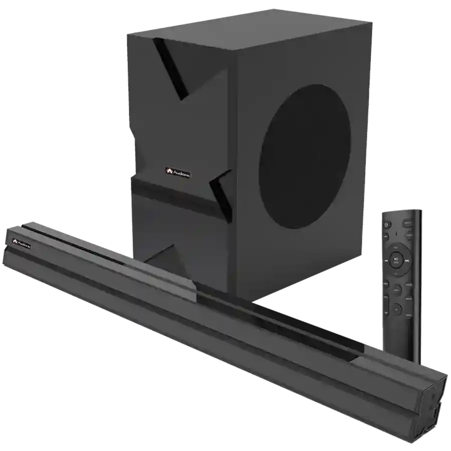 Audionic — Elite 1000 Sound Bar with Wireless Woofer 2.1 Multimedia Speaker