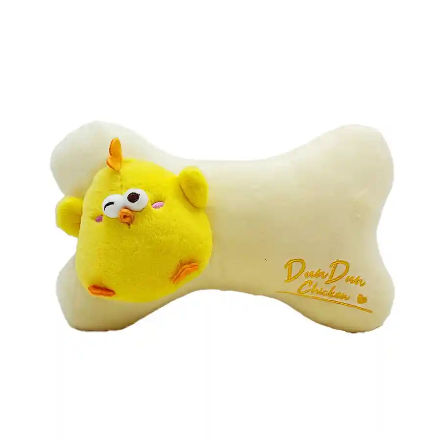 Miniso — 12×7.5in. Dundun Chicken Bone Pillow