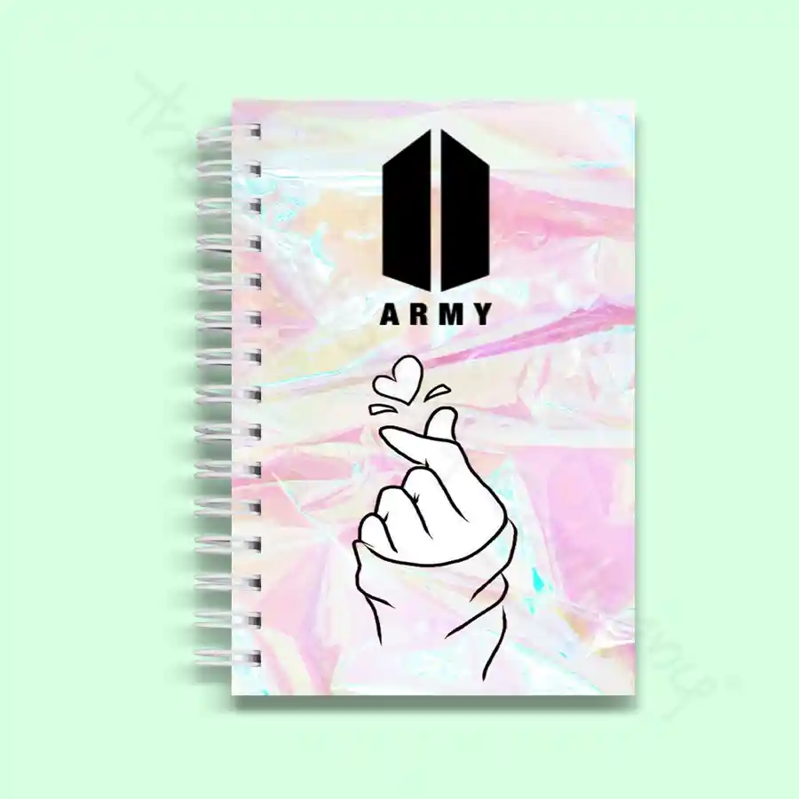BTS Spiral Notebook Style 65