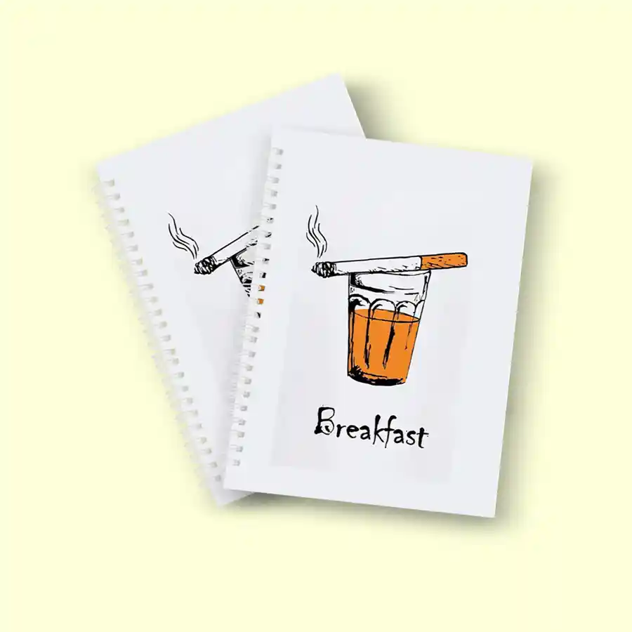 Breakfast Spiral Notebook