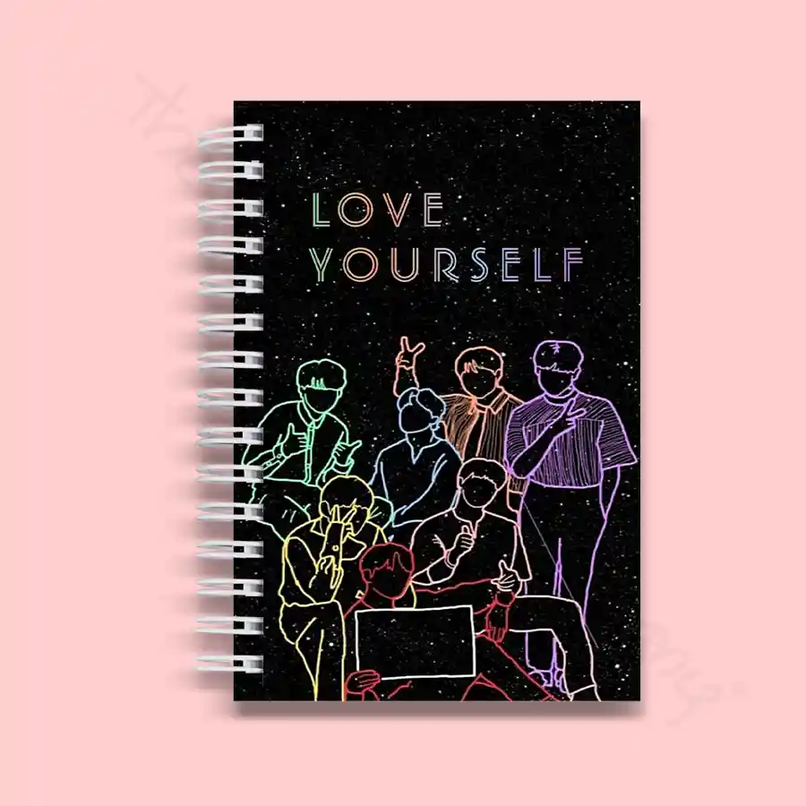 BTS Spiral Notebook Style 63
