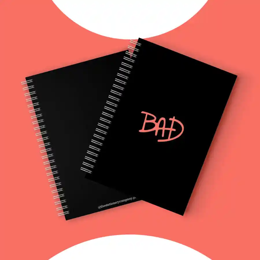 Bad Cover Spiral Notebook