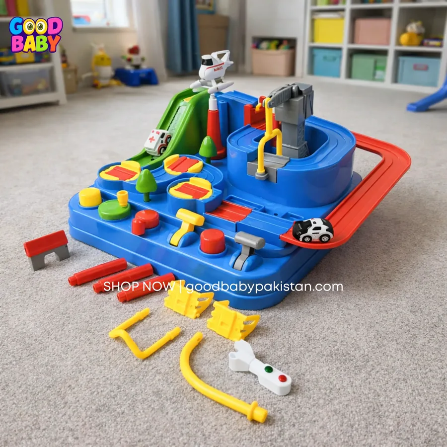 Goodbaby — 2-in-1 Kids Adventure Track Car Play Set