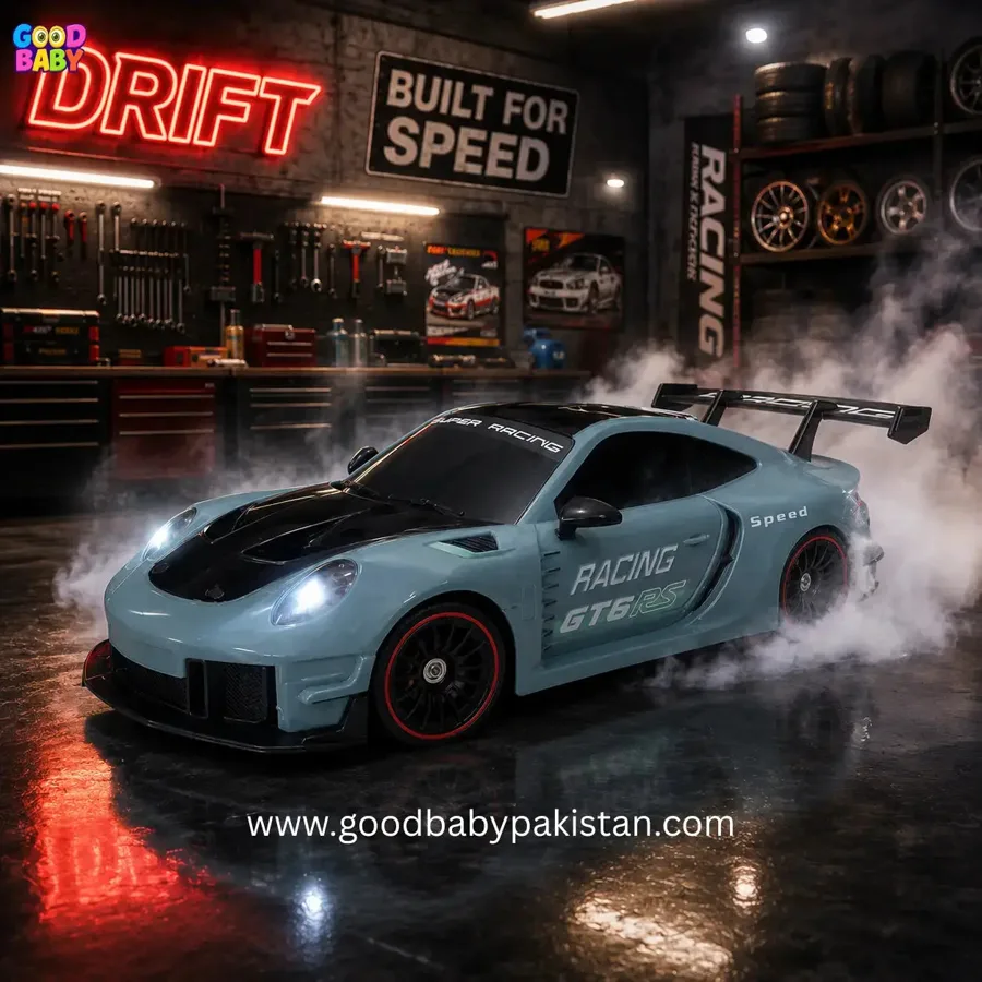 Goodbaby — 1:18 Porsche 911 GT3 RS RC Drift Car with Steam Effect