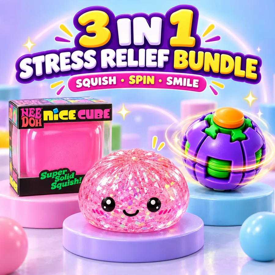 Goodbaby — 3 in 1 Stress Relief Toy Bundle