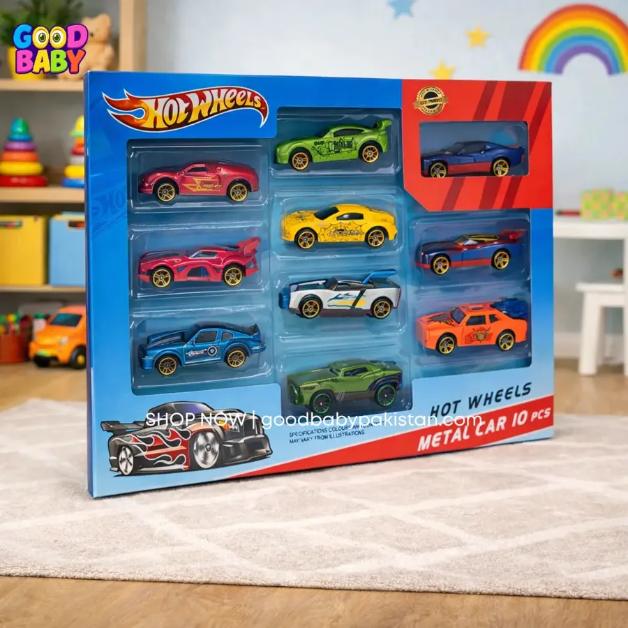 Goodbaby — Hot Wheels Multi Pack – 10 Die-Cast Vehicles