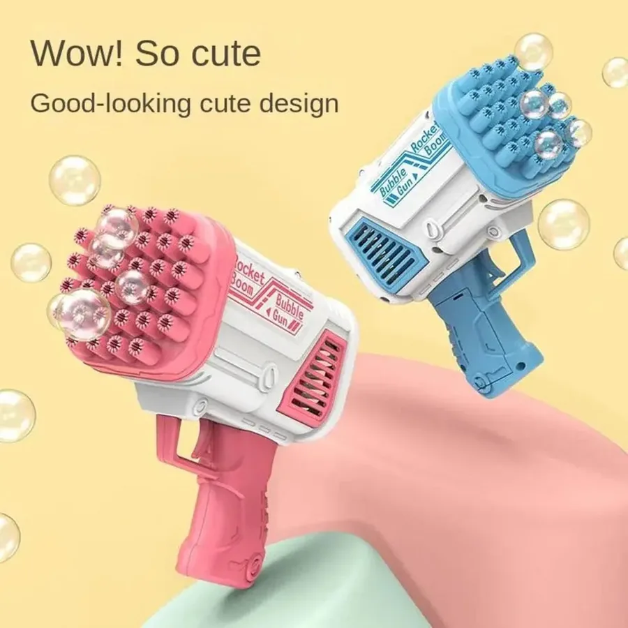 Goodbaby — High-Speed 36-Hole Bubble Blaster Gun with Dual Caps