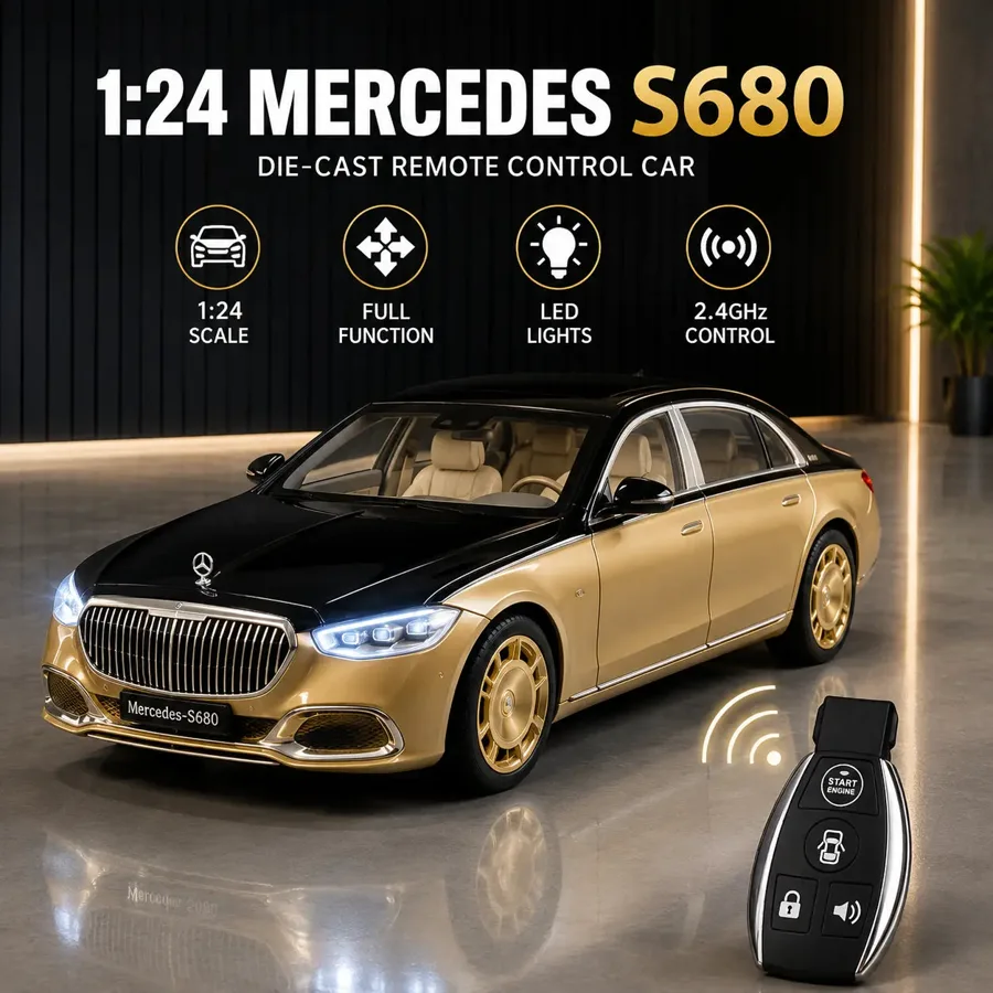Goodbaby — 1:24 S680 Remote Control Die-Cast Car