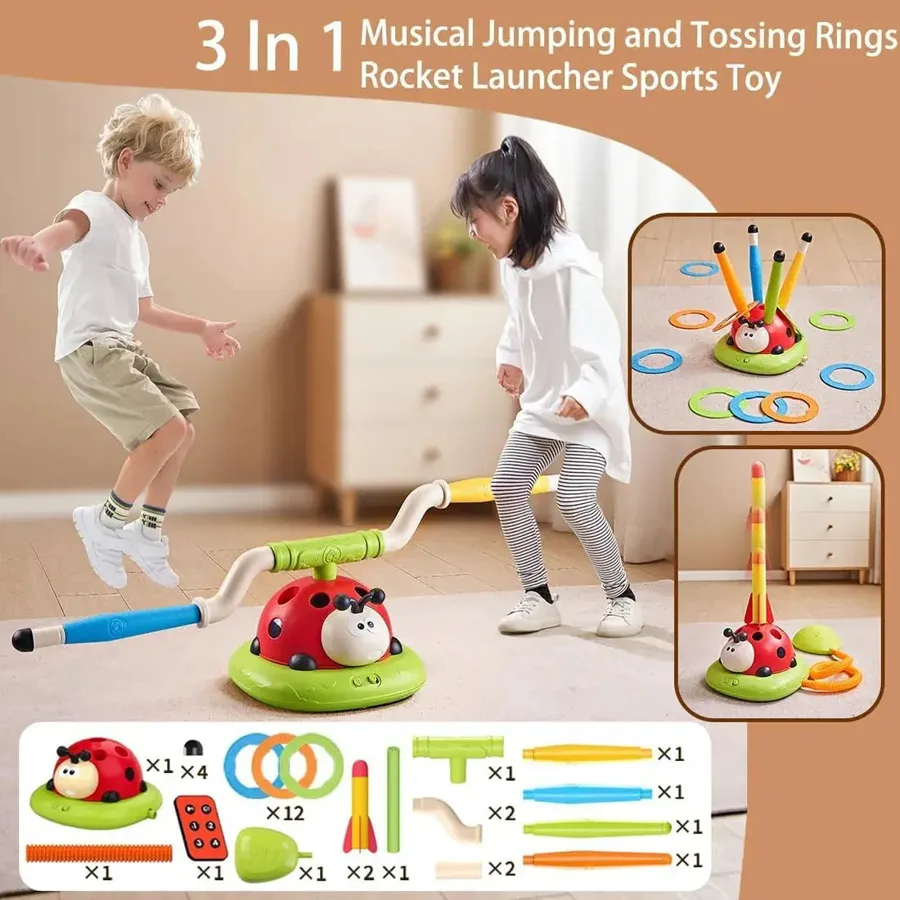 Goodbaby — 3-in-1 Ladybug Kids Exercise Machine