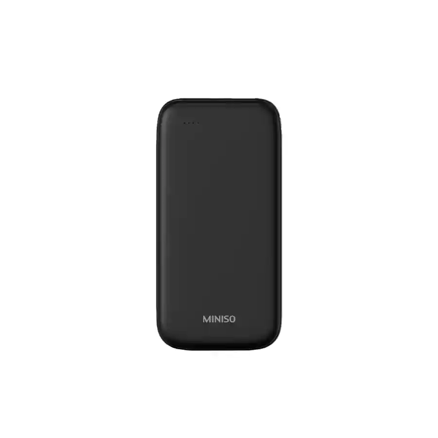 Miniso — 10000mAh Ultrathin Power Bank Model: F63(Black)