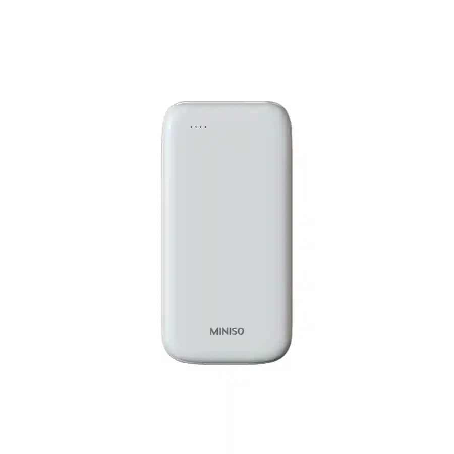 Miniso — 10000mAh Ultrathin Power Bank Model: F63(White)