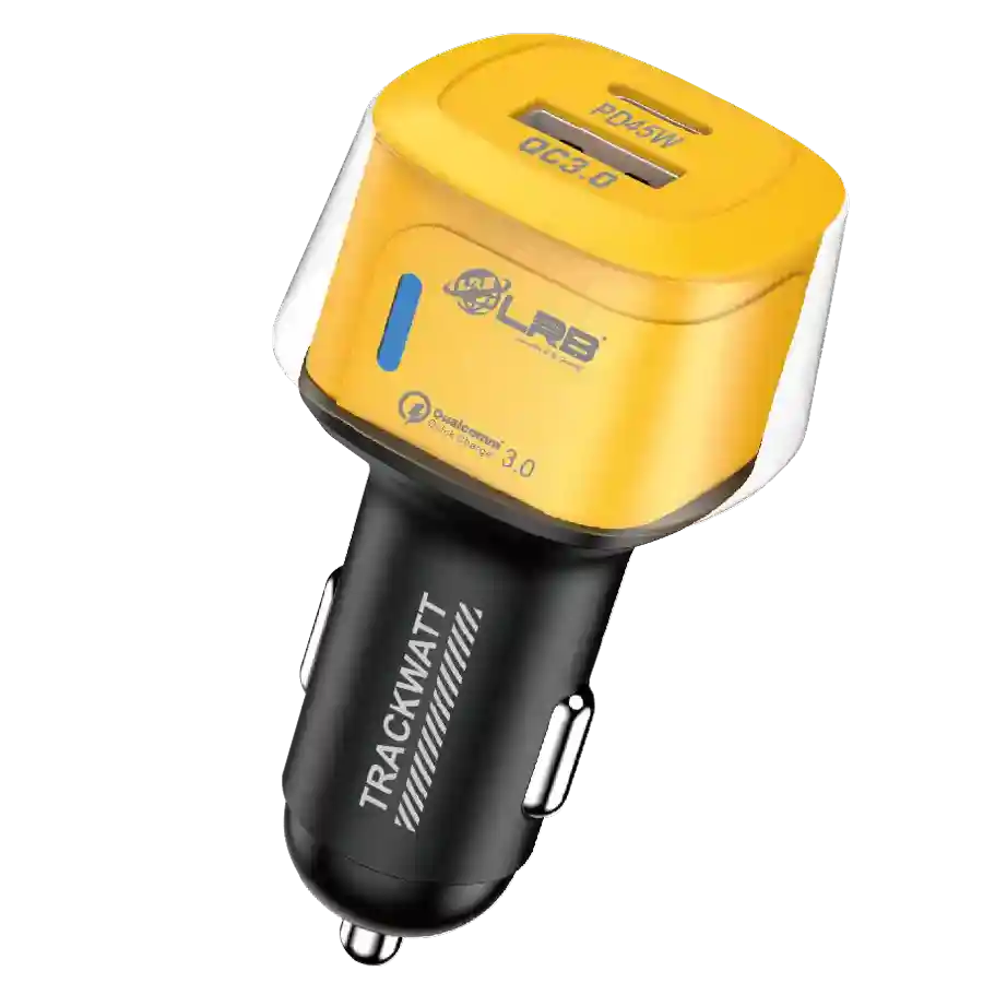 LRB-297 Trackwatt 55W Dual Port Super Fast Car Charger