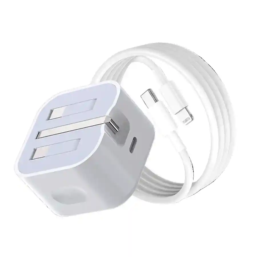 LRB-313 25W Fast Charger with USB-C to Lightning Cable