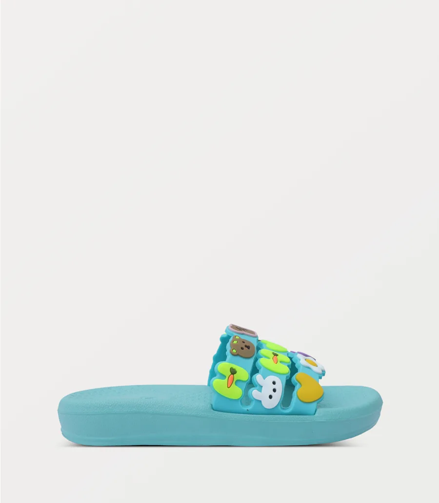 Borjan — Girl Slipper-TURQUOISE