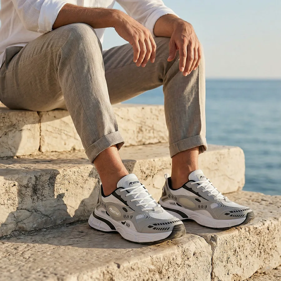 Cheetah — Men's Smart Sporty Sneakers