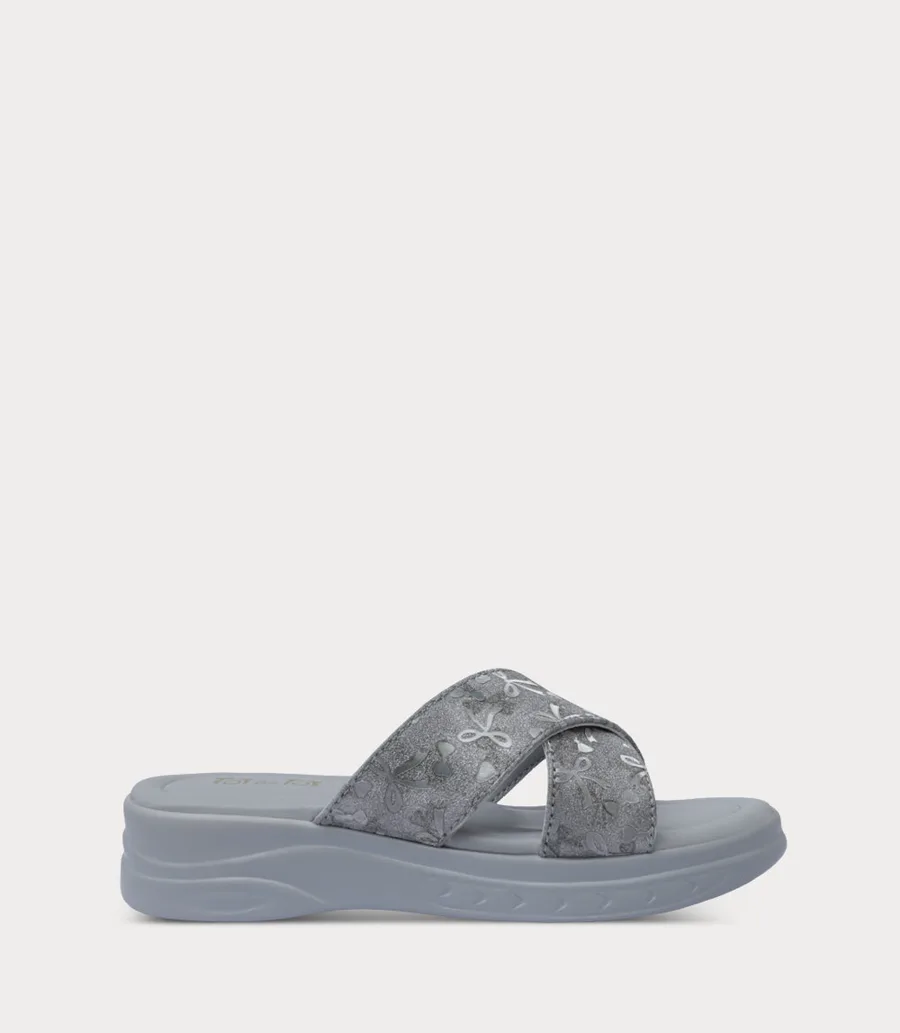 Borjan — Girl Slipper-SILVER