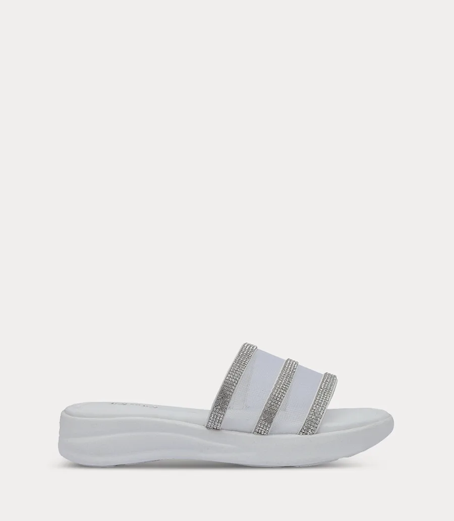 Borjan — Girl Slipper-WHITE