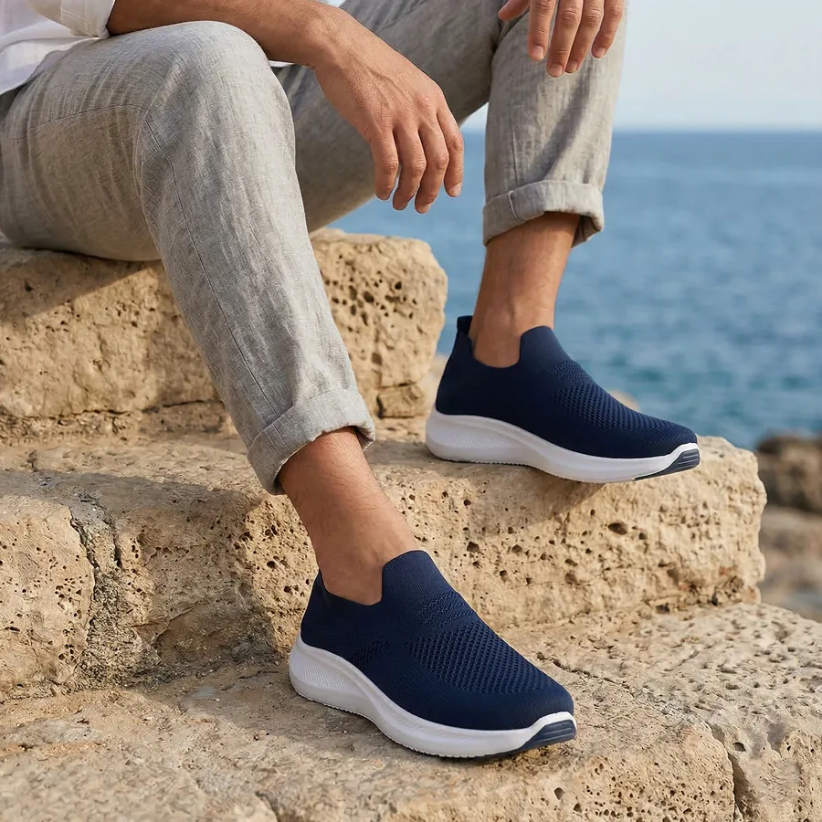 Ace — Men's Trendy Slip on Sneakers