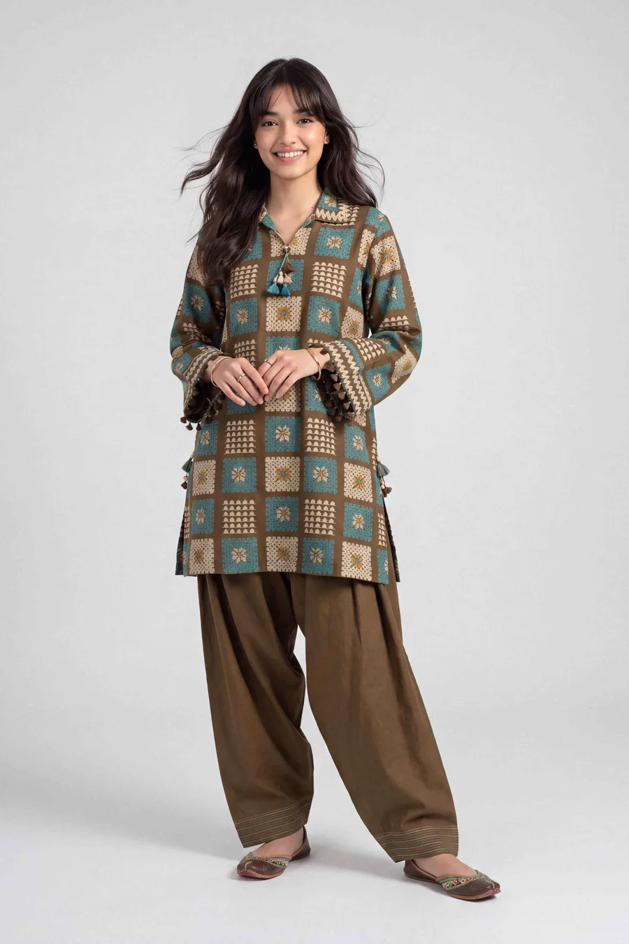 Nishat Linen — 2 Piece - Printed Suit - U2ST-NISHA26WV1-31