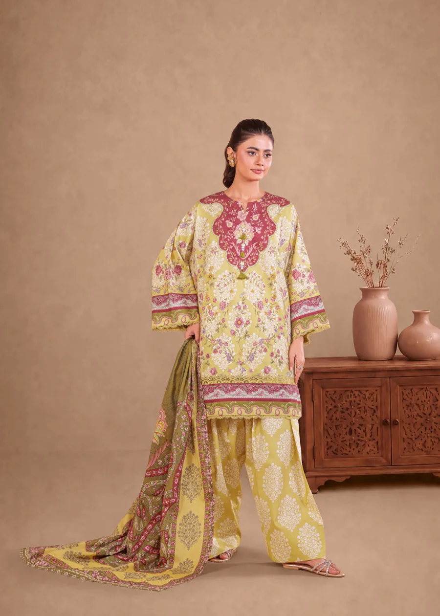 Bonanza Satrangi — Meadow - 3 Pc (WU3PPBW26LI9O45)