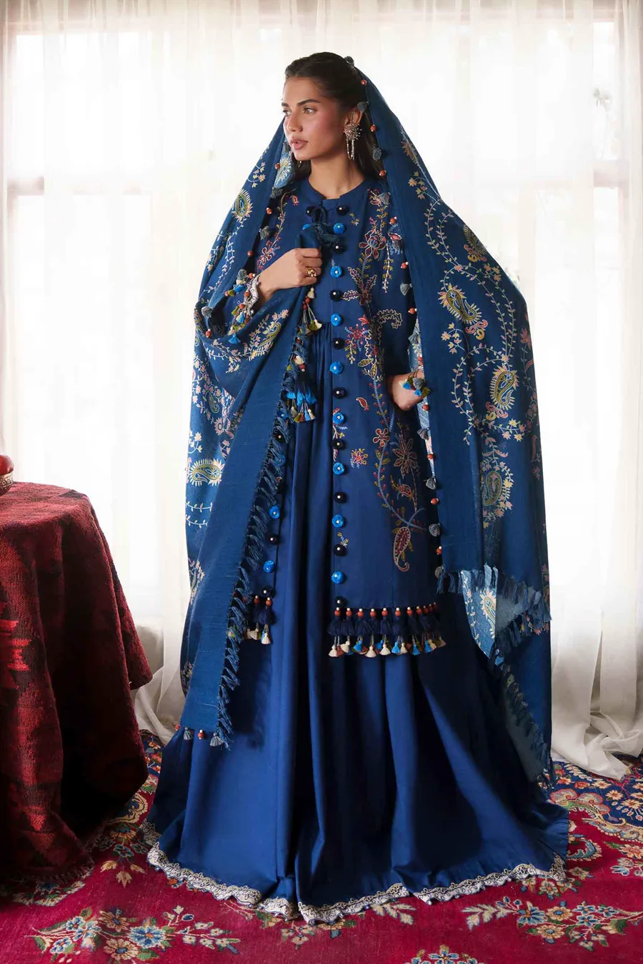 Nishat Linen — 3 Piece - Printed Embroidered Suit - U3PE-NISHA26WV1-213