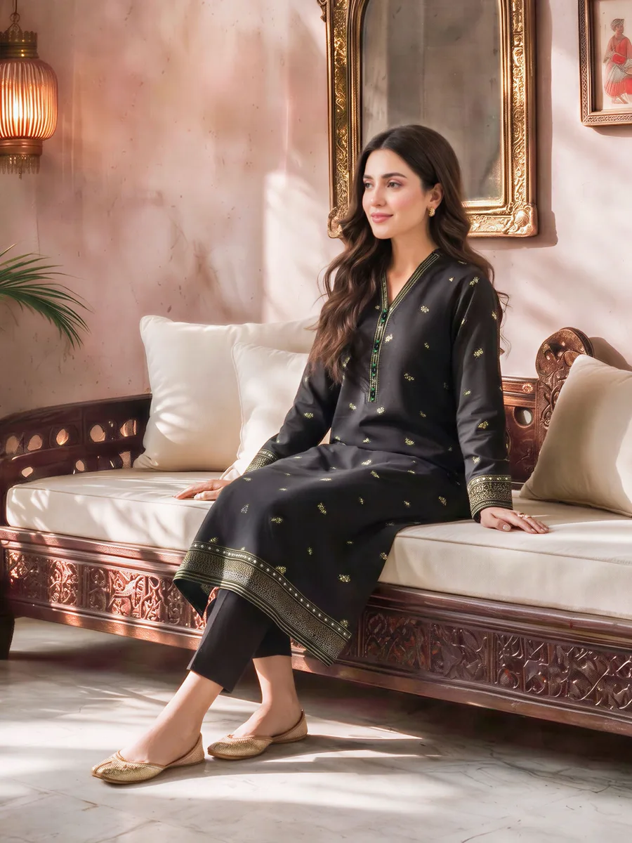 LimeLight — Viscose Cotton Khaddar Shirt (Unstitched)