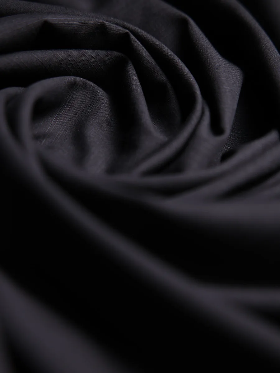 Almirah — Black Unstitched Suit - AL-UN-NZM-15194