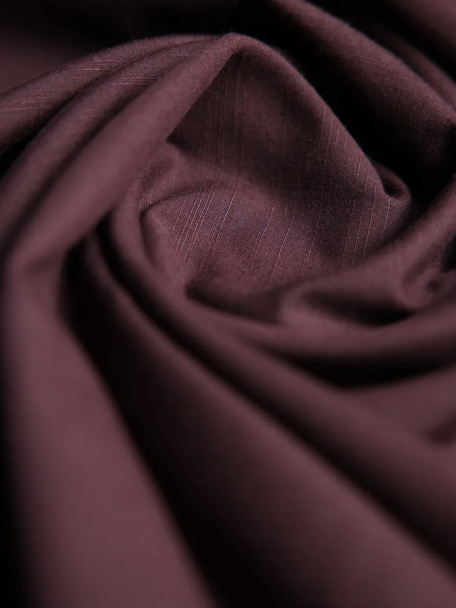 Almirah — Chocolate Brown Unstitched Suit - AL-UN-NZM-15194